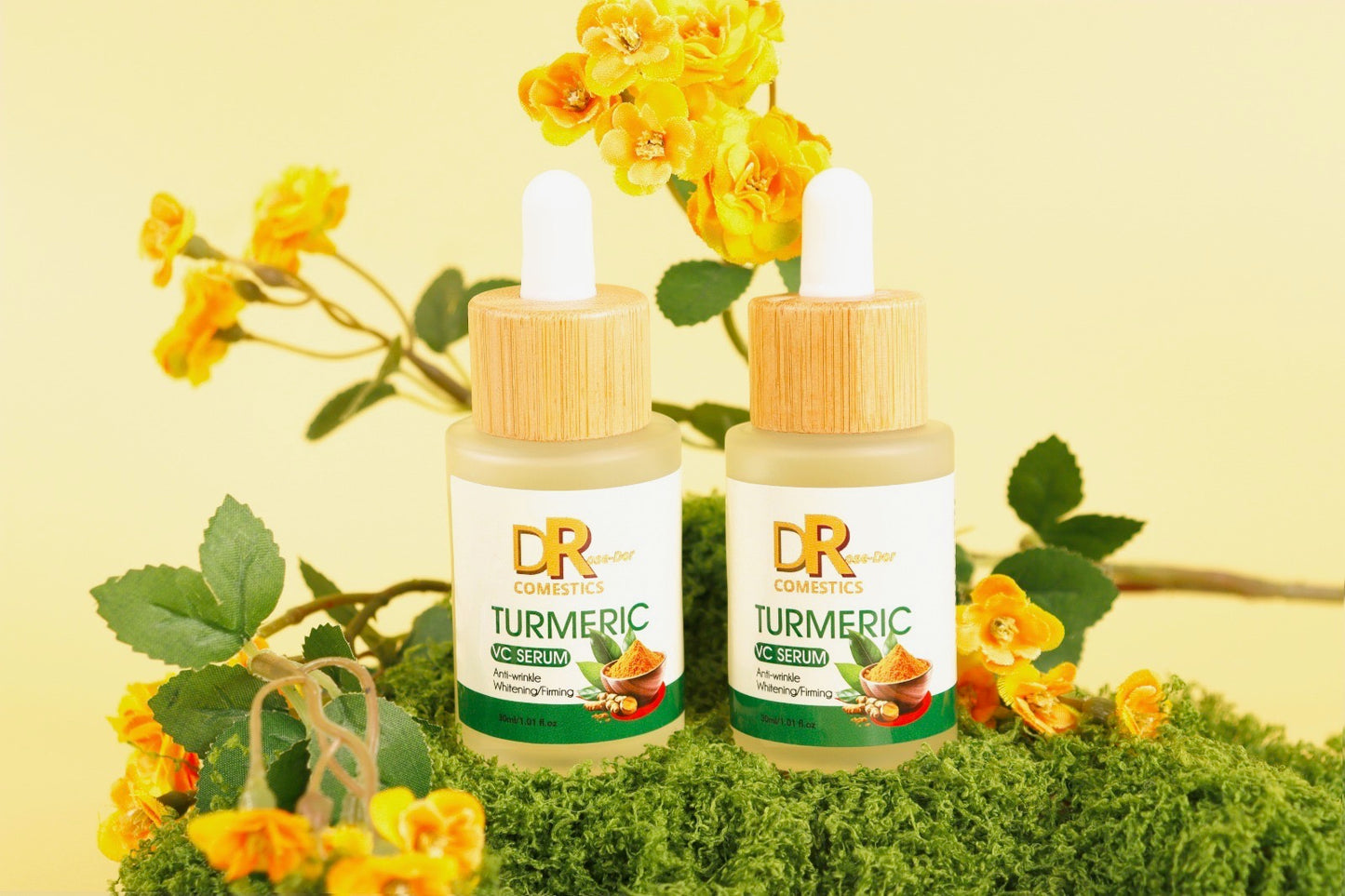 Sérum Anti-Âge au Curcuma et Vitamine C